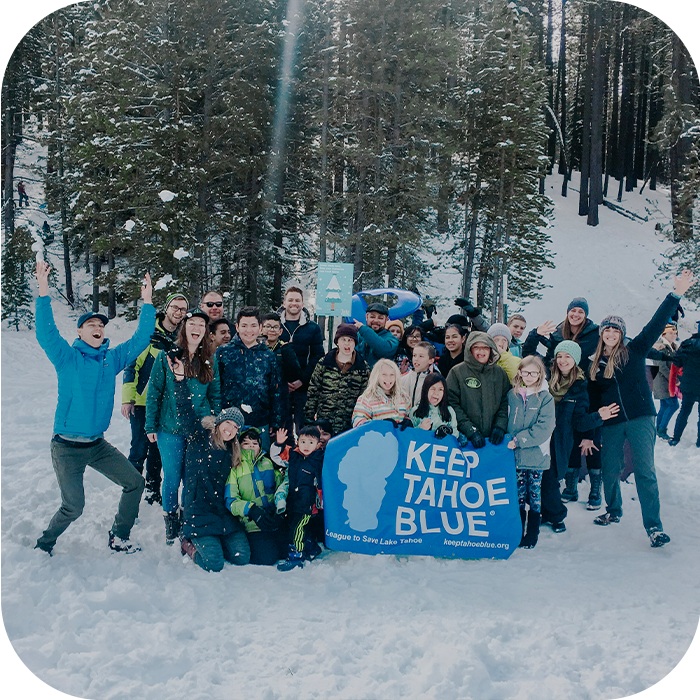 Tahoe Blue Crew celebrating