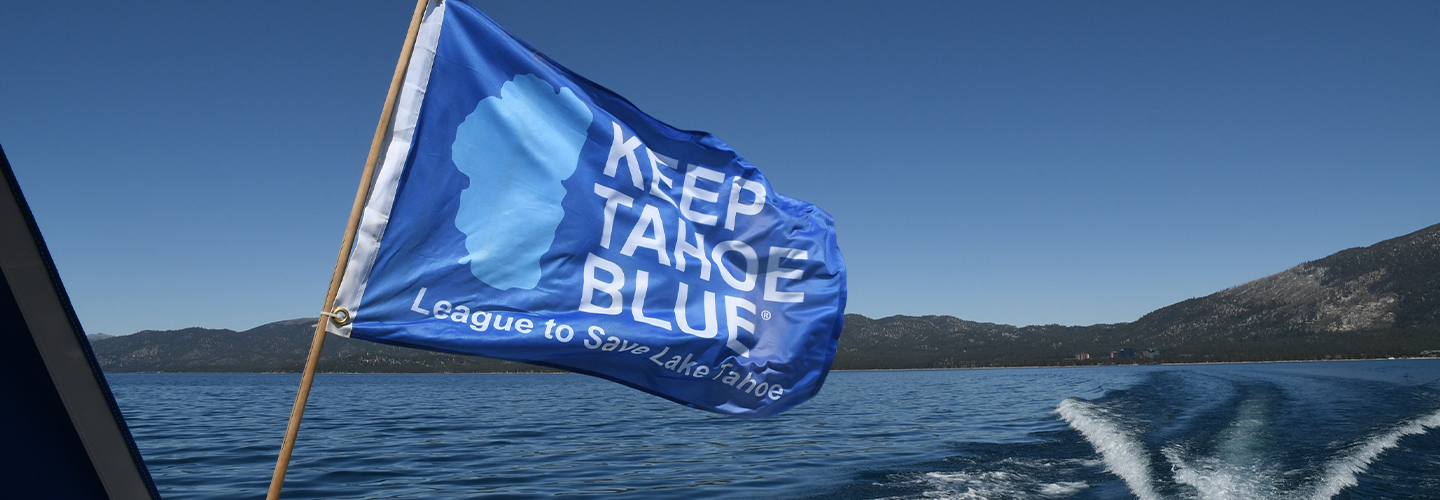 Keep Tahoe Blue flag