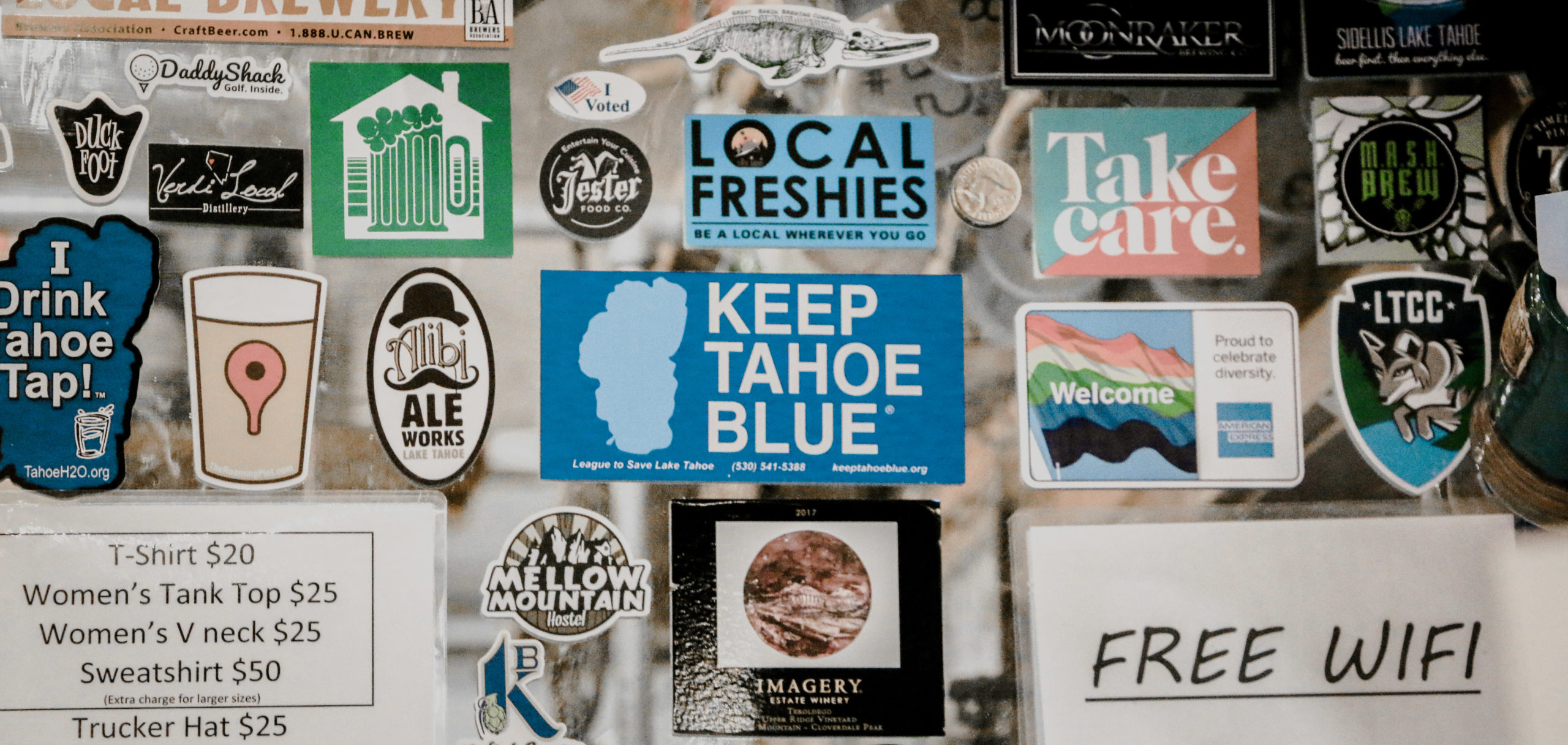 Keep Tahoe Blue sticker