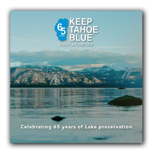 Keep Tahoe Blue 65th Anniversary Booklet Cover