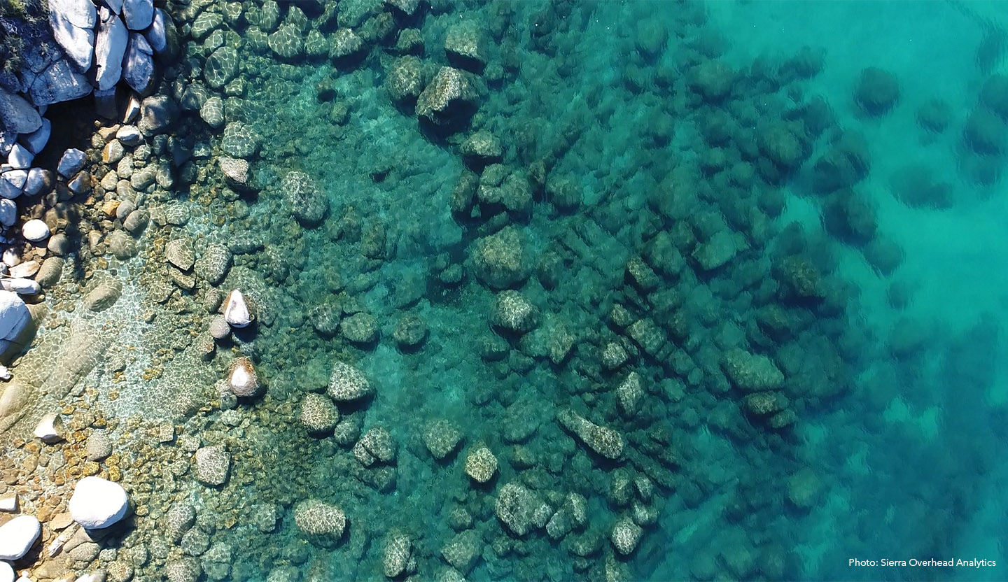 Water clarity from above