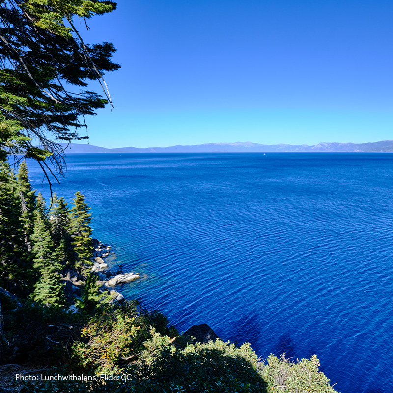 Tahoe from Rubicon Trail.