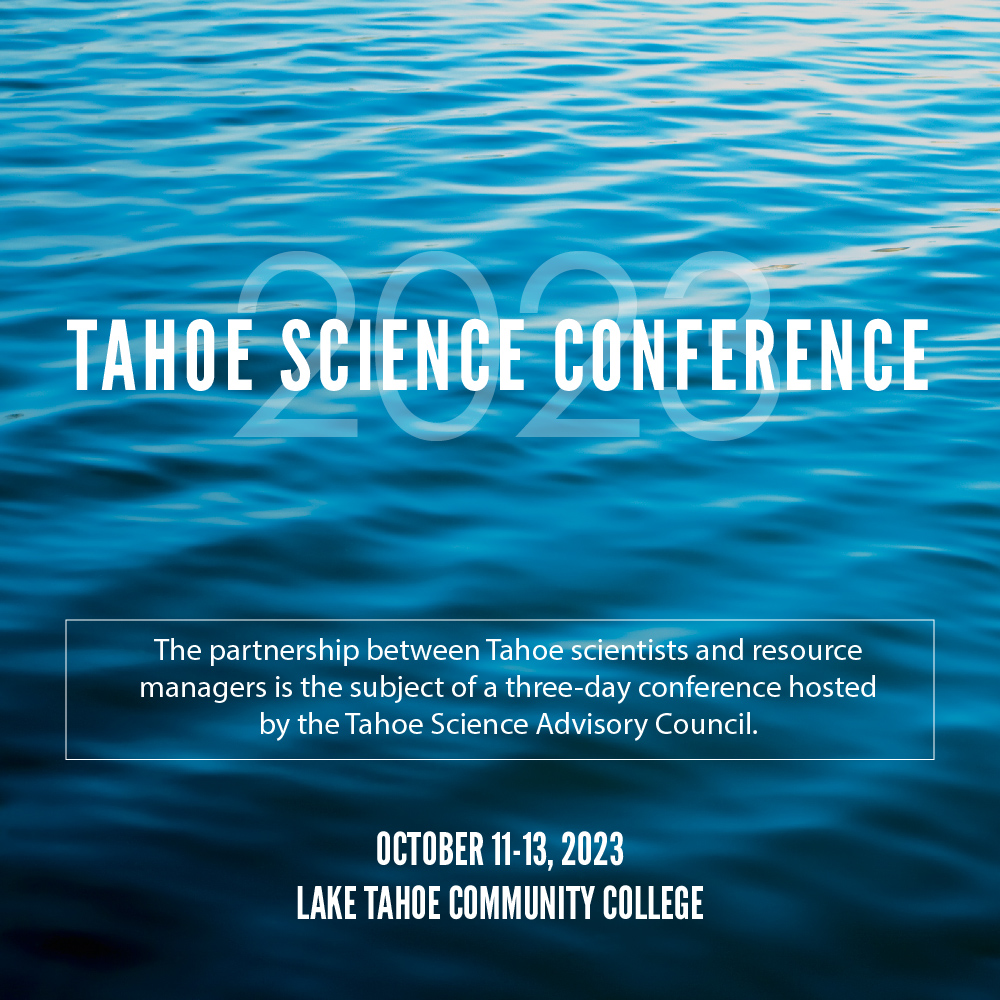 2023 Tahoe Science Conference