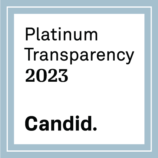Candid Guidestar 2023 Platinum Seal of Transparency
