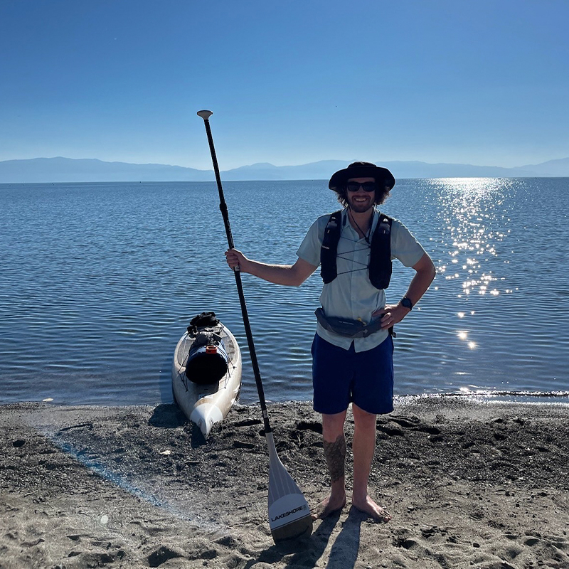 Pedal, Paddle, Pace Justin Wadsworth's Tahoe Trifecta For Charity
