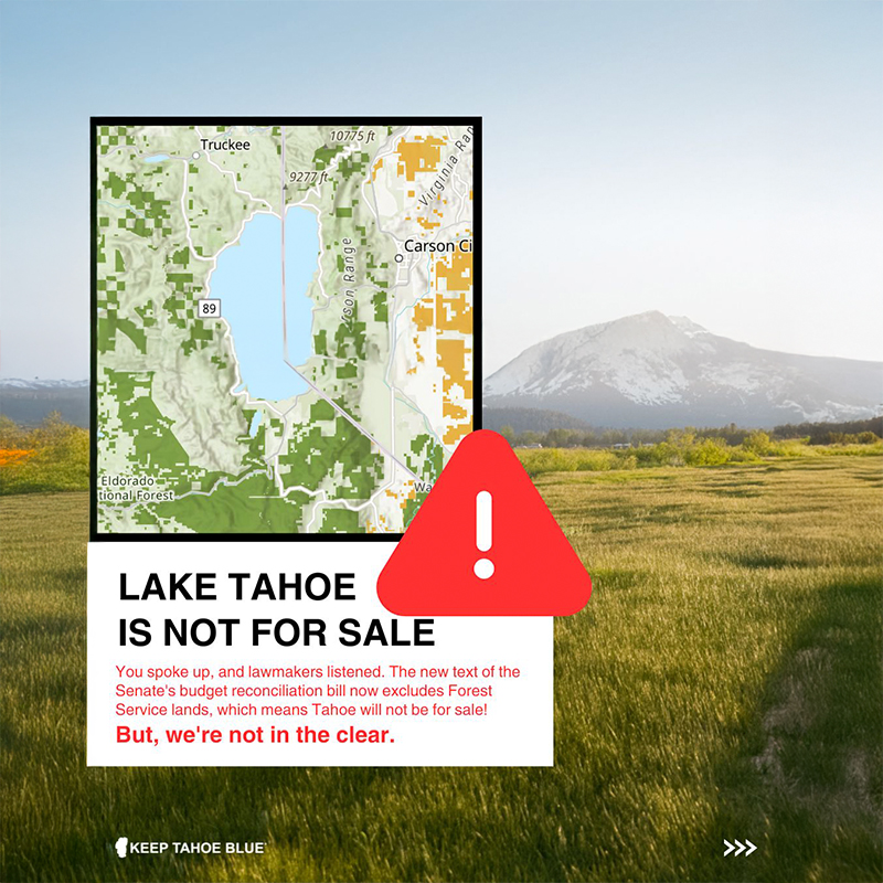Proposed Tahoe public lands blog