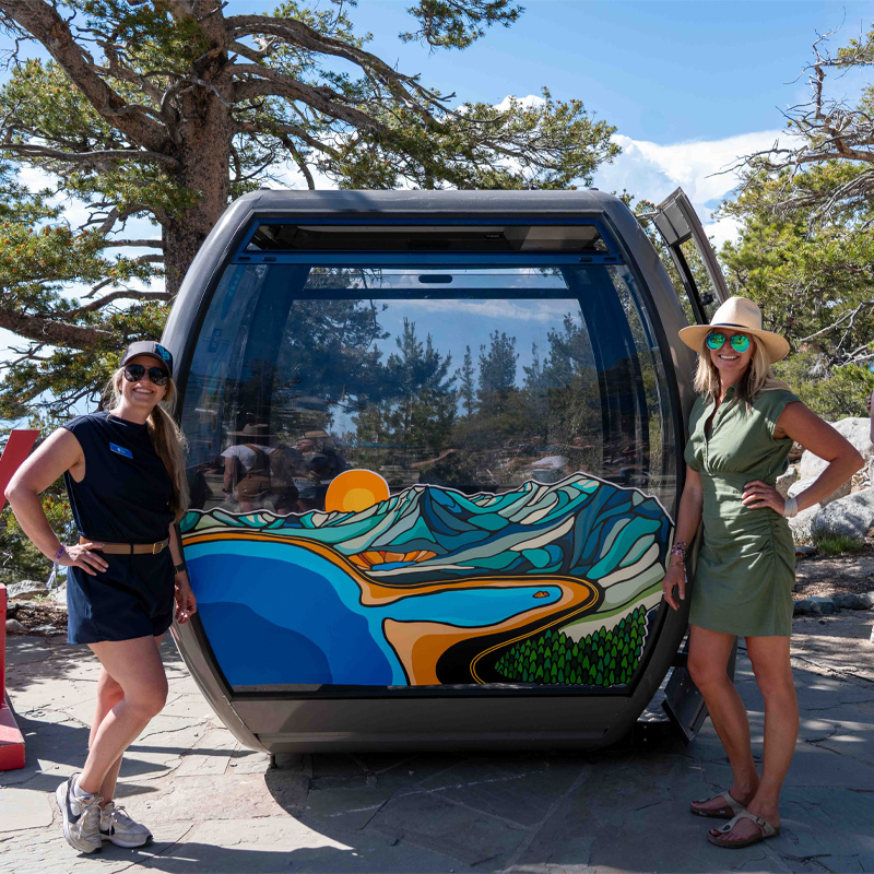 Heavenly Gondola Wrap for Car-Free, Care-Free Tahoe - Keep Tahoe Blue