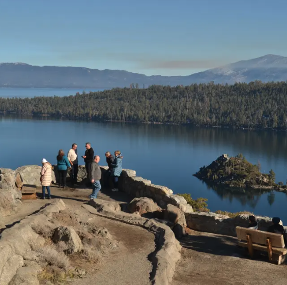 Gregory Thomas, SF Chronicle photo of Emerald Bay photo