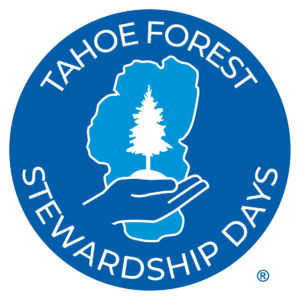 tahoe forest stewardship logo, keep tahoe blue