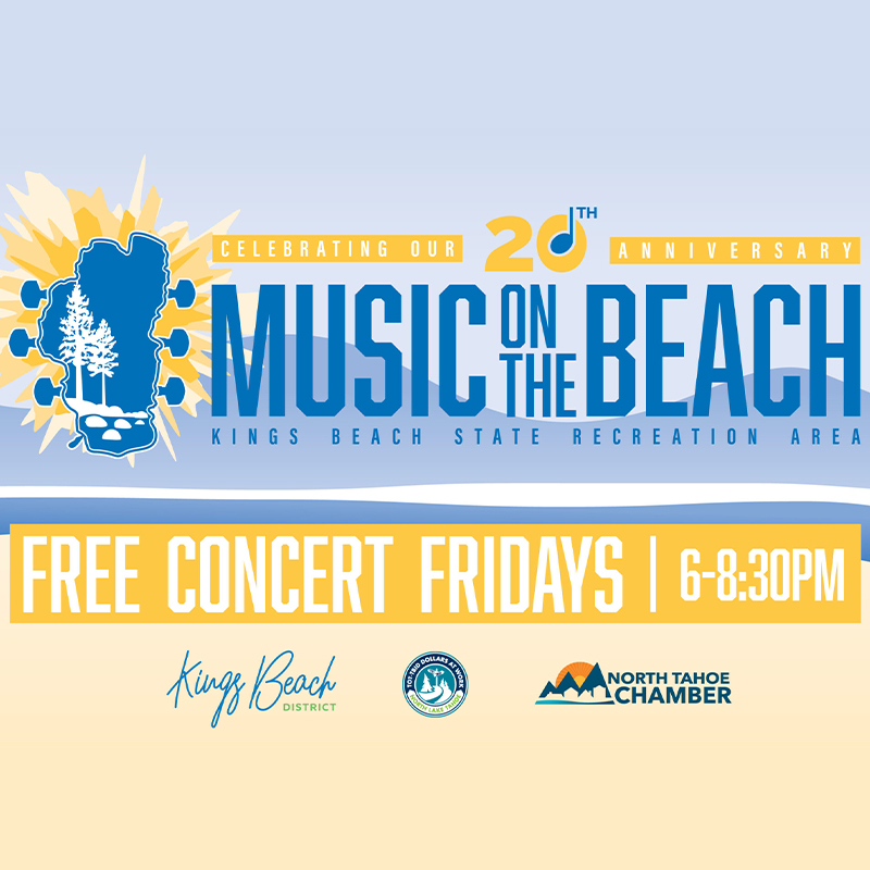 kings beach music on the beach logo