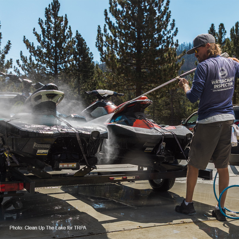 boat decontamination - Keep Tahoe Blue - Clean Up The Lake for TRPA