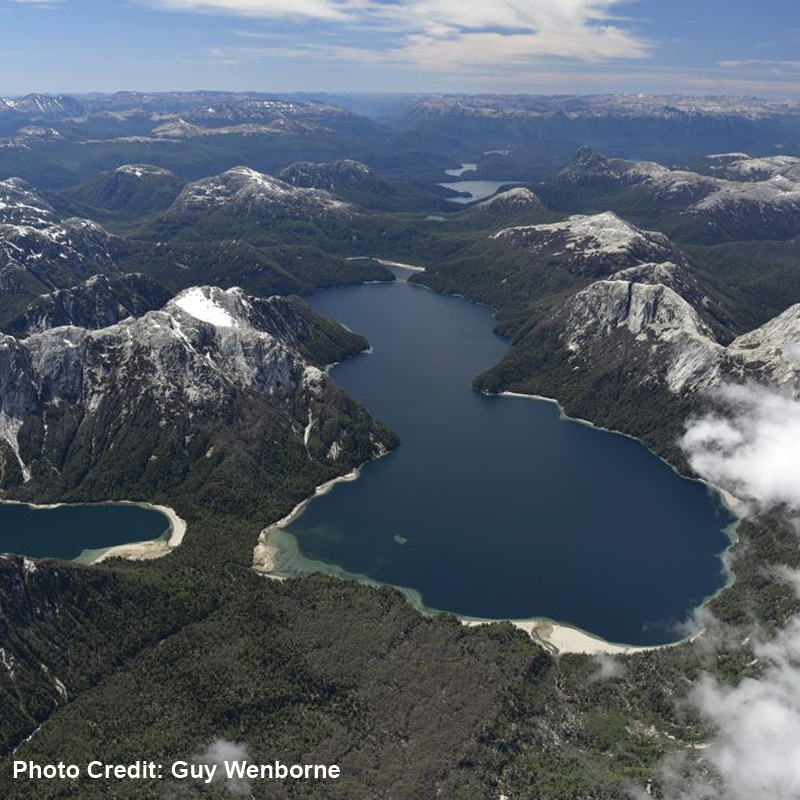 Patagonia lakes, photo credit: Guy Wenborne