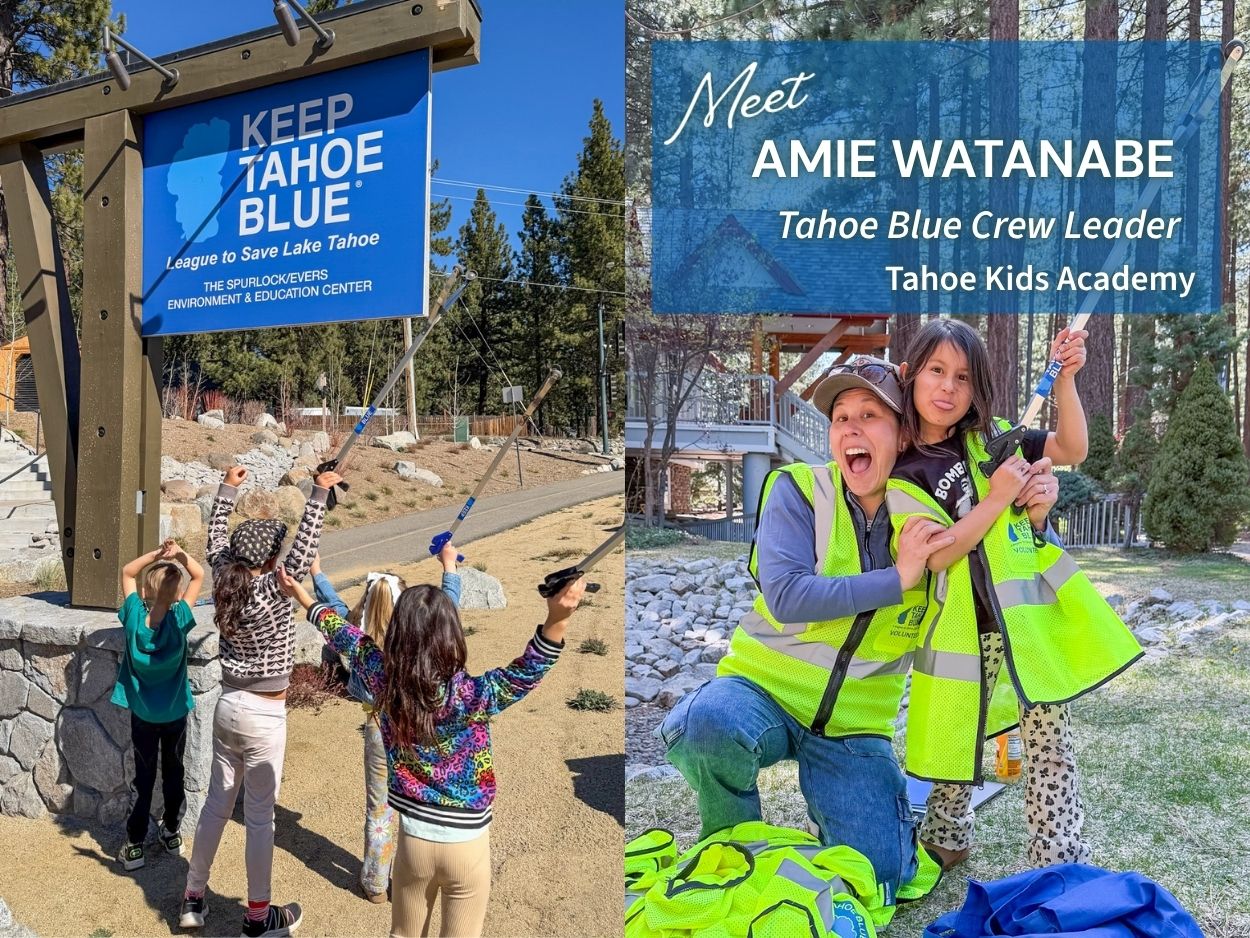 Amie Watanabe, Tahoe Blue Crew Leader spotlight